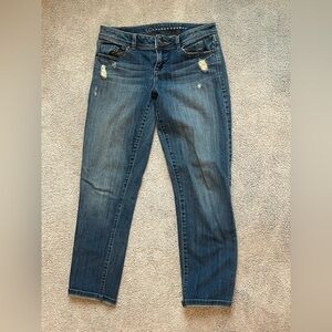LC Lauren Conrad Distressed Denim Jeans Size 4